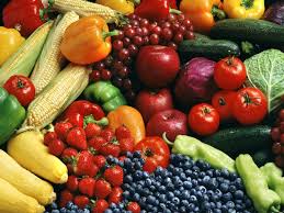 fruits and vegetables