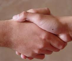shaking hands